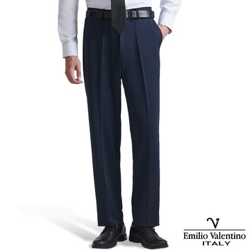 范倫提諾特級彈性平口西褲6012-丈青34