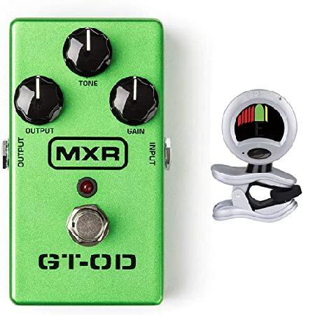 MXR M193 GT-OD Overdrive Guitar Effects Pedal Bundle with Snark Tuner