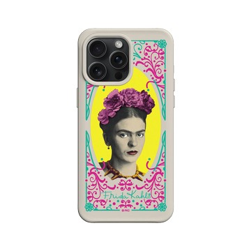 iPhone 15 Pro Max SolidX 貝殼灰 - Frida Kahlo - 卡蘿的凝視
