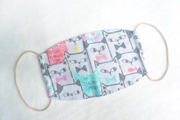 手作口罩- 貓咪