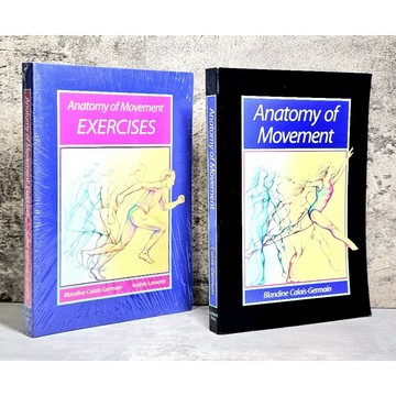 ➤〔特價出清〕全新未拆封➤原文書 2本合售 運動解剖＋運動解剖練習 Anatomy of Movement