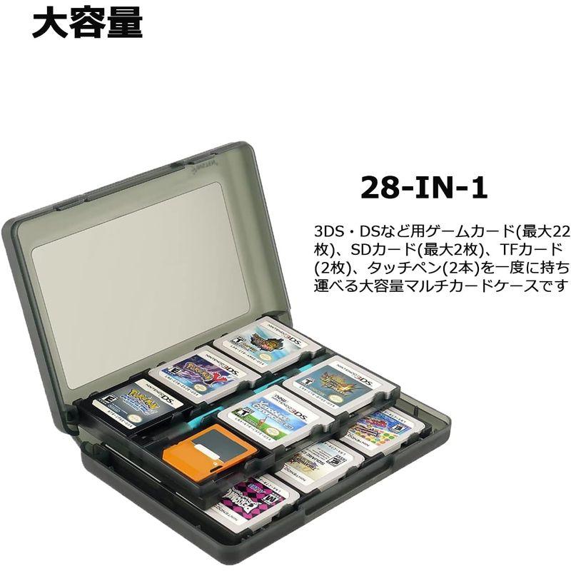 3DS カセットケース NIJIAKIN 28-in-1NEW 3DS NEW 3DSXL 3DS DSi DSi