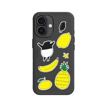iPhone 16 SolidX 黑 - 馬來貘 Laimo - Fruits
