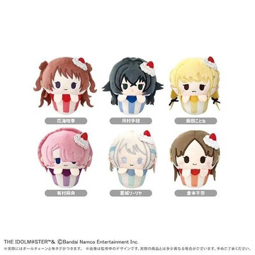 正版 TAPIOCA 學園偶像大師 紙杯蛋糕毛絨玩偶盲盒vol.1~2周邊