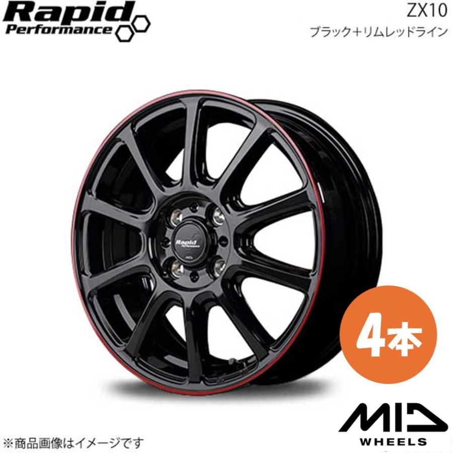 Rapid Performance/ZX10 フォレスター SG5 アルミホイール 4本