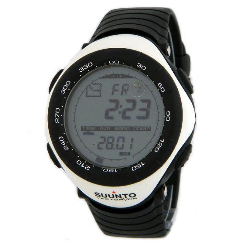 SUUNTO スント ss015300000 Vector HR - White ベクター HR-ホワイト 時計 アウトドア |  LINEブランドカタログ