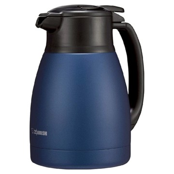 ZOJIRUSHI 象印 桌上型不鏽鋼保溫瓶  海軍藍  1L  1個