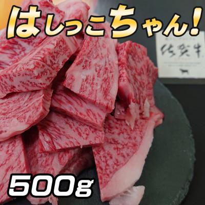 ふるさと納税 佐賀市 佐賀牛はしっこ焼肉セット500g