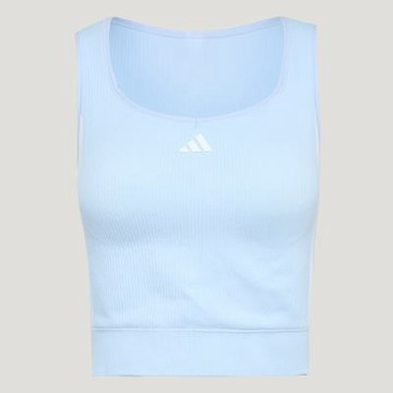 Adidas 愛迪達 Dce 2in1 Tank LF0075 女 背心 運動背心 淺藍 亞版 吸濕排汗