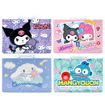 三麗鷗 手提箱便條紙-酷洛米/美樂蒂/大耳狗/人魚漢頓