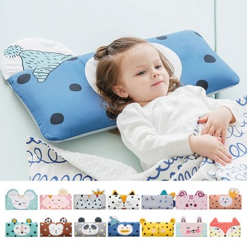 韓國 Bonitabebe - 3D Air Mesh 三段式可調高兒童透氣枕-晚安企鵝 (59*29公分)