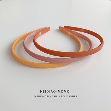韓國ins簡約發箍女夏天百搭帶齒防滑壓發發卡網紅氣質頭箍頭飾女
