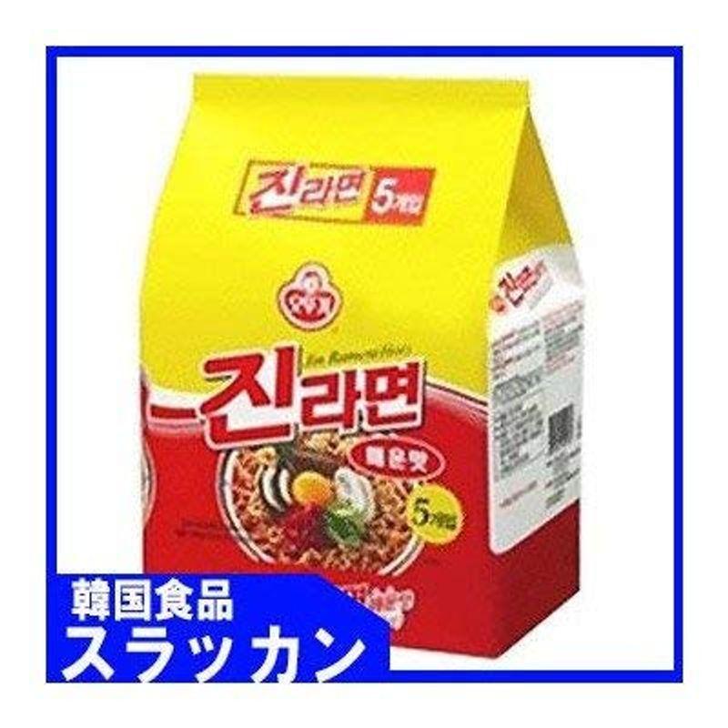 ジンラーメン(辛口)120g×5個 並行輸入品