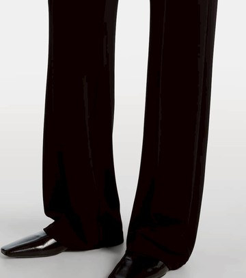 Max Mara Dinda high-rise jersey straight pants