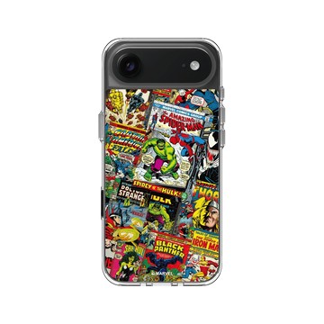iPhone Air Clear Case（相機按鈕） 透明 - 迪士尼-漫威 Marvel - 漫威英雄-漫畫封面