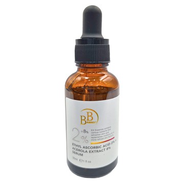 BB AMINO 科研 2%乙基C + 8%西印度櫻桃精華  亮白嫩膚精華 30ml  1瓶