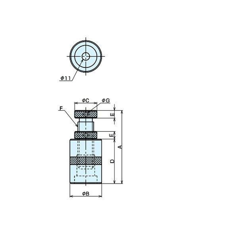 ナベヤ(NABEYA) クランピング治具 クランプサポートスクリュージャッキ CS-250 1セット（2個：1個×2）（直送品） 通販  LINEポイント最大0.5%GET LINEショッピング