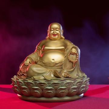 太銅．彌勒佛(燒色版)｜收藏級藝術品
