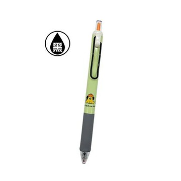 筆樂PENROTE胡子碰碰拼色中性筆/OPC2257-G/綠桿黑芯/0.5mm