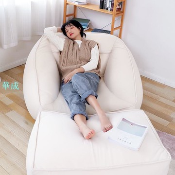 懶人沙發超大豆袋榻榻米網紅單人臥室陽臺休閒躺臥小沙發女可愛迷