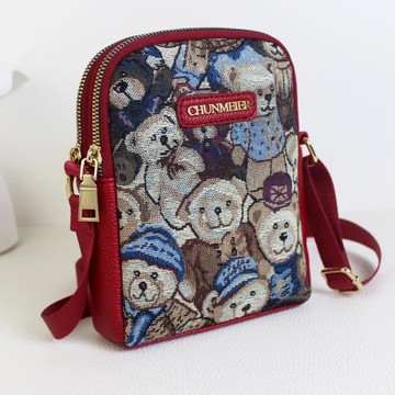 斜跨小包2026單肩零錢包新款大屏手機包堅款雙層大容量百搭女包包