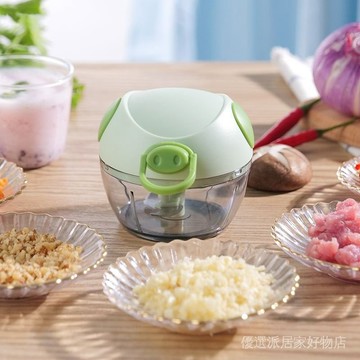 手拉切蒜機 蒜泥機 搗蒜機 迷你搗蒜泥神器 手動蒜泥器 拉蒜器壓蒜器手拉式攪碎機碎蒜器手動蒜蓉壓搗打泥小迷你蒜泥神器