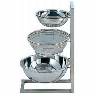 人気アイテム 厨房器具 ザル ざる 厨房 キッチン Endo 18 8ザル ボール兼用ラック まとめ買い10個セット品 製菓道具 飲食店 おしゃれ 調理器具 Kcapplauds Net