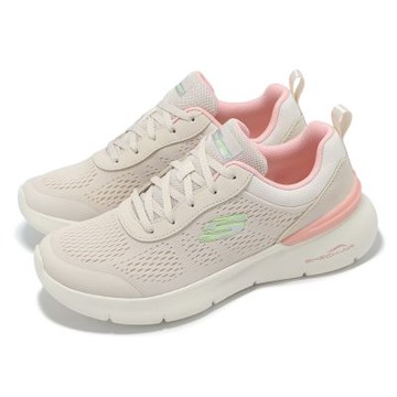 Skechers 健走鞋 Skech-Air Dynamight 2.0-New Heights 女鞋 米 粉紅 休閒 150370NTPK