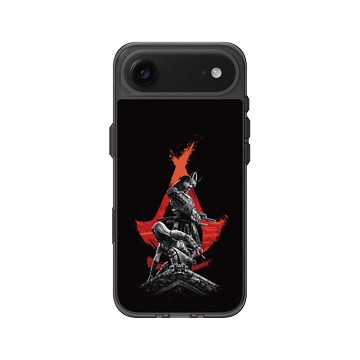 iPhone Air Clear (相機按鈕) 酷墨灰 - Assassin's Creed - Assassin's Creed® Shadows - Crest, Naoe and Yasuke