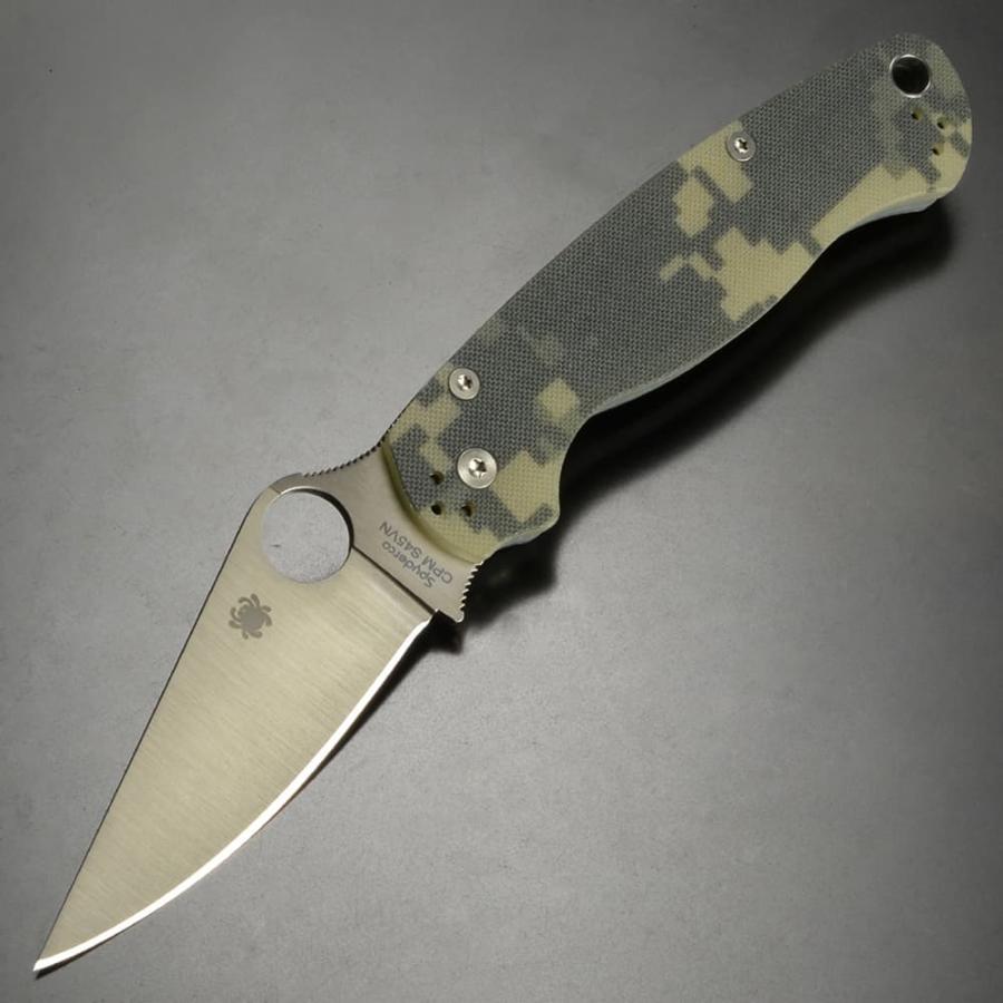 SPYDERCO 折りたたみナイフ パラミリタリー2 C81GPCMO2