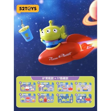 【特價】 52TOYS 三眼仔的比薩星球 三眼怪比薩星球 披薩星球 三眼仔 三眼怪 盲盒 盒玩 一中盒【預購】