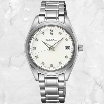 SEIKO精工 CS系列 典雅鑽石 簡約腕錶 新年禮物 推薦 送禮 6N32-00A0S/SUR579P1