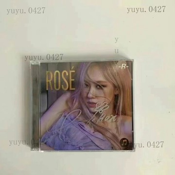 官方正品 rose 親筆簽名專輯 活動現場親籤 送朋友生日禮物 粉絲應援必備收藏 演唱會親簽 BLACKPINK 朴彩英