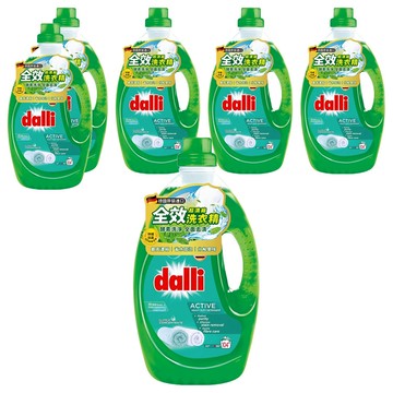 dalli 達麗 全效超濃縮洗衣精  3.65L  6瓶