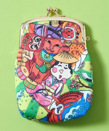 【熱門預購】畫家鈴木聯名多功能口金錢包(3色)  7JNP6107