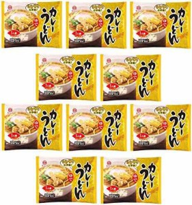 [なごやきしめん亭] レンジで簡単! ゆで カレーうどん 195g×10   麺 うどん