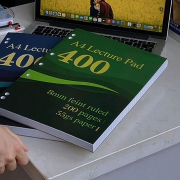 闆娘推薦🌈2026新款200頁超絕薄脆本外貿原單筆記本尾單學生簡約練習草稿本