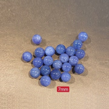 【肯爸水晶嚴選】坦桑石/丹泉石/全孔/隔珠/配珠/手工串珠編織/材料珠/DIY/單顆/單珠/飾品/水晶/天然/正能量