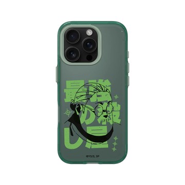 iPhone 16 Pro Clear 憂墨綠 - Sakamoto Days - 最強殺手 坂本太郎