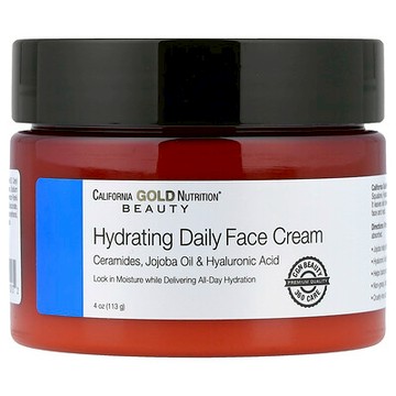 California Gold Nutrition, Beauty, Hydrating Daily Face Cream, 4 oz (113 g)