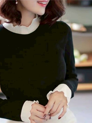 剛剛好優雅的細節感針織內搭