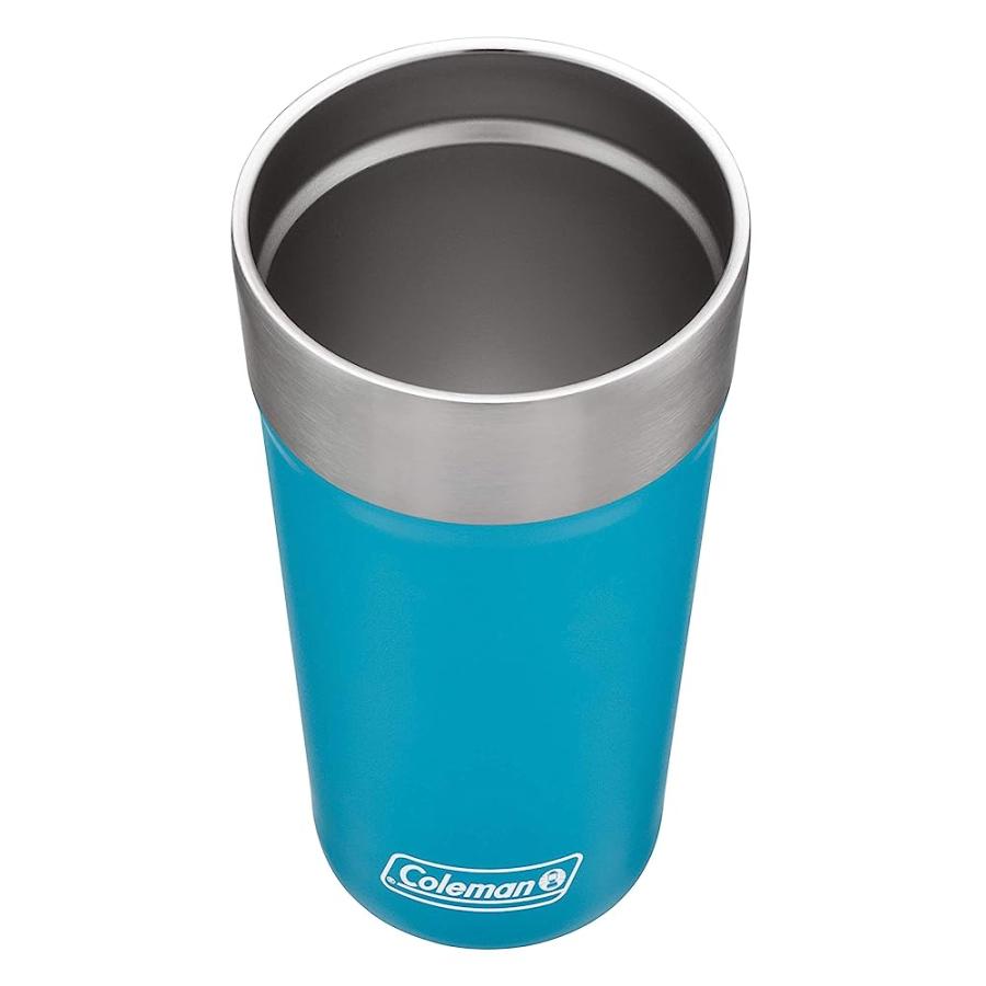 COLEMAN INSULATED STAINLESS STEEL 20OZ BREW TUMBLER, CARIBBEAN SEA