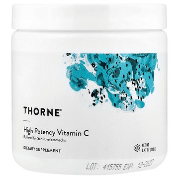 Thorne, 維生素 C，優效，8.47 盎司（240 克）