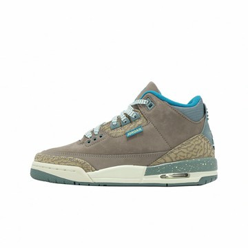 Nike 休閒鞋 Air Jordan 3 Retro GS 大童 女鞋 棕 綠 AJ3 IB7066-001