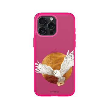 iPhone 15 Pro Max Clear 粉漾桃 - 哈利波特 Harry Potter - 嘿美Hedwig