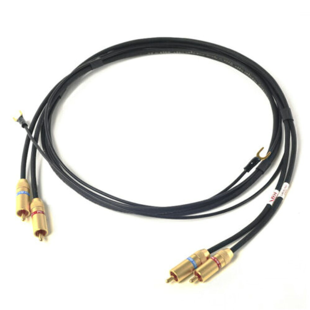 バンデンハル　フォノケーブル　訳あり品rcaーrca van den Hul ヴァンデンハル VH-D501S-R12 The D-501 Silver Hybrid