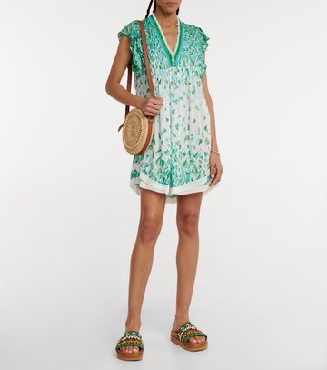 Poupette St Barth Sasha printed minidress