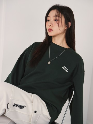 簡約野營設計背圖大學T