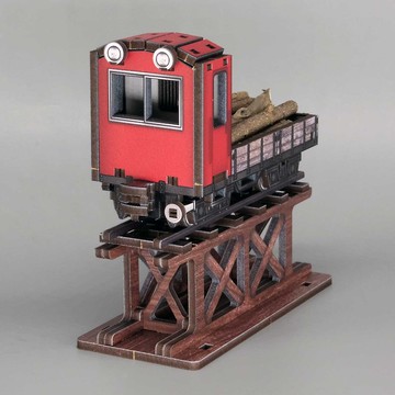 Fuumas 立體可動木質拼圖－SC-008B2 高守車