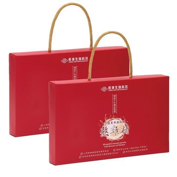 熬雞精 【長庚生技】冬蟲夏草菌絲體熬雞精禮盒x2盒(50ml/包,8入/盒)_送禮首選